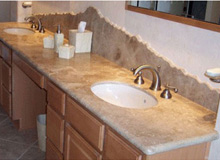 Marble countertops