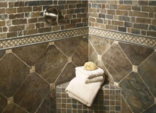 Slate mosaic