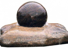 Ball and floating sphere