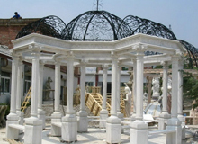 Stone gazebo