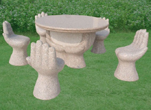Table and bench