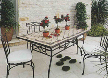 Stone furniture