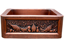 Kitchen copper sinks