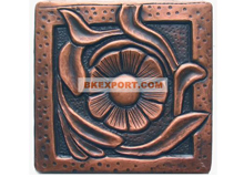 Copper tiles