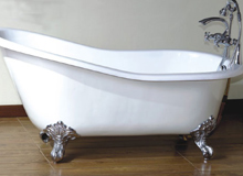 Cast iron bathtub